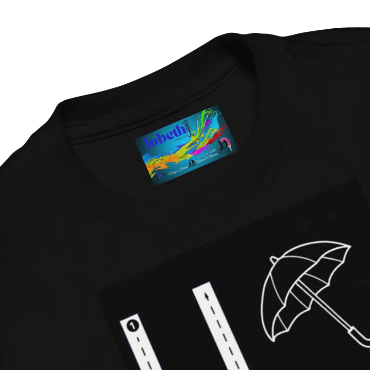 JoBeth Design Black ☔ Uu Toddler T-Shirt👚 product image (1)