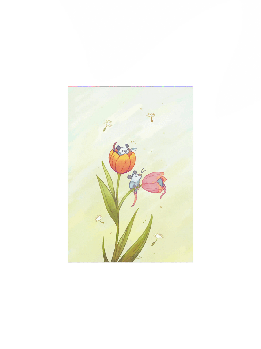 Tulip Nap Possum Print product image (2)