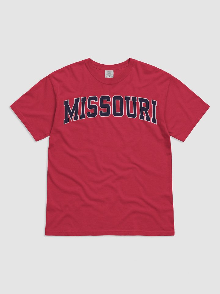 Missouri Vintage Stylish Unisex Garment-Dyed T-shirt product image (2)