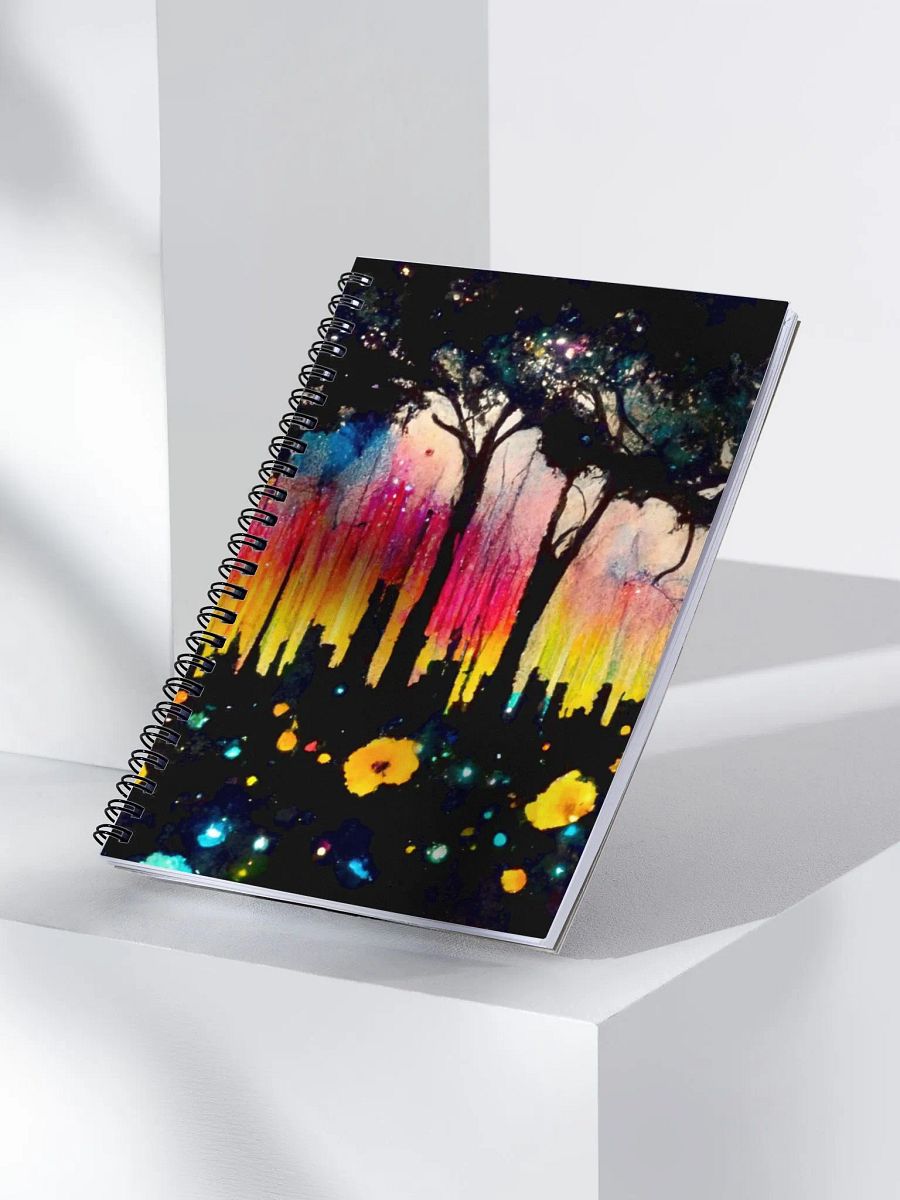 Sunset Cityscape Spiral Notebook product image (3)