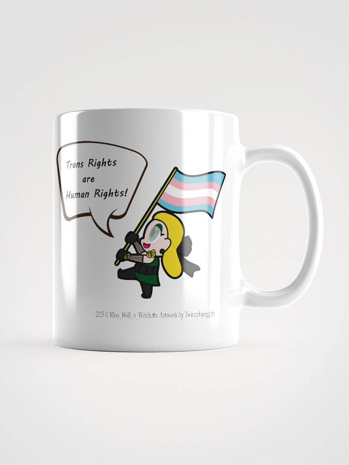 Miss Willow Pride 25 Trans Rights Mug product image (3)