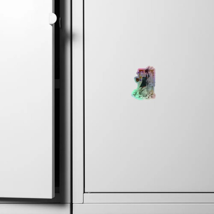 Pumpkin Mage: Year of the Rabbit - Holographic Sticker product image (4)