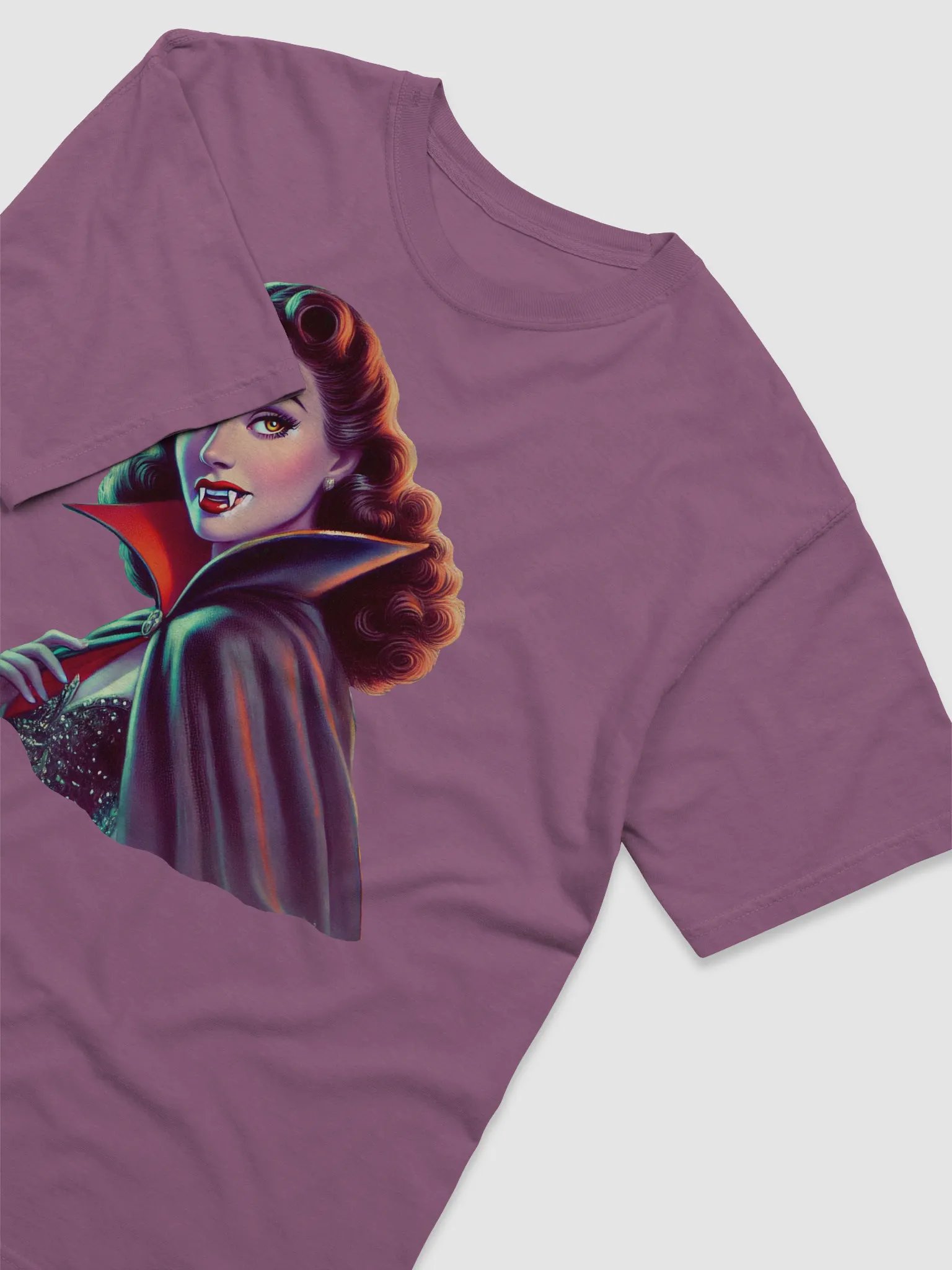 Beautiful Vampire Halloween Comfort Colors T-Shirt product image (3)