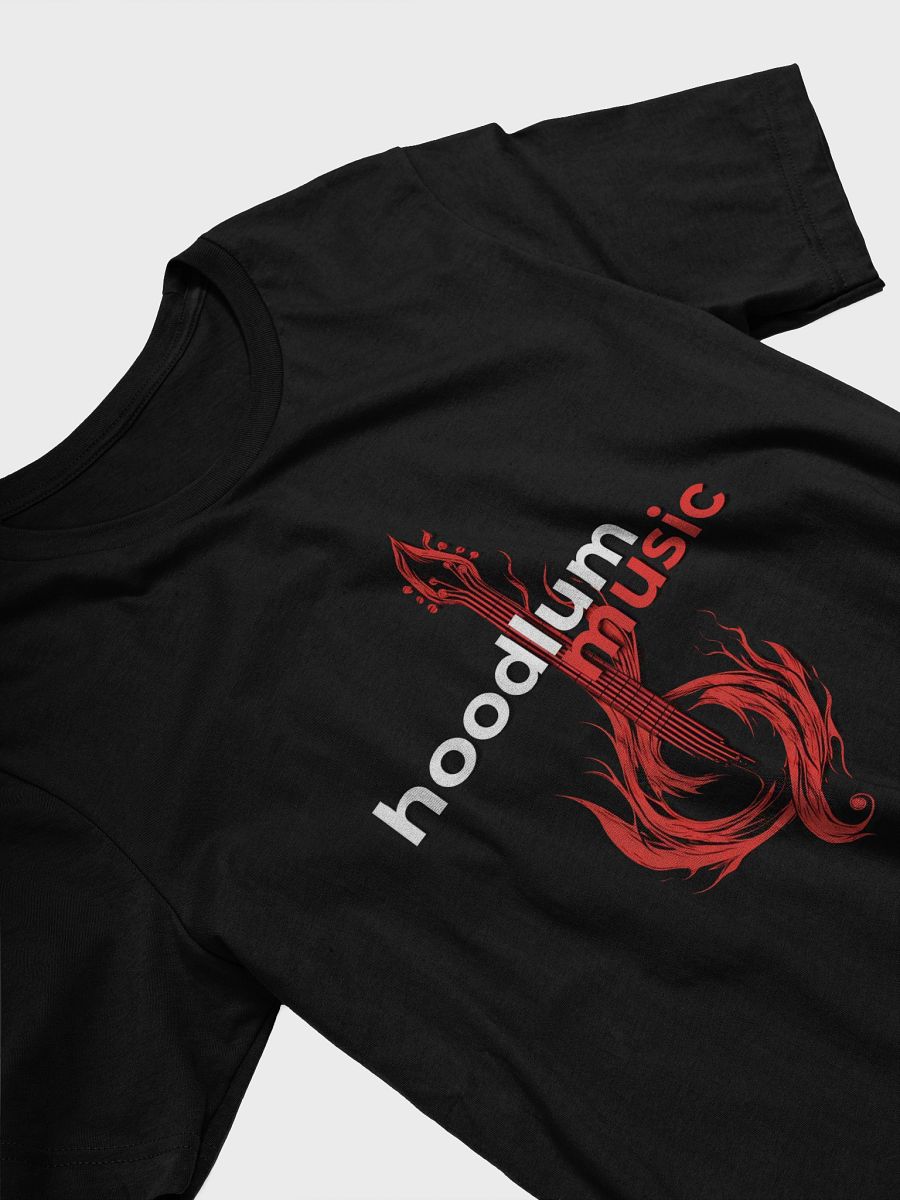 Hoodlum Music Flame -- Logo Tee -- Woman's product image (2)