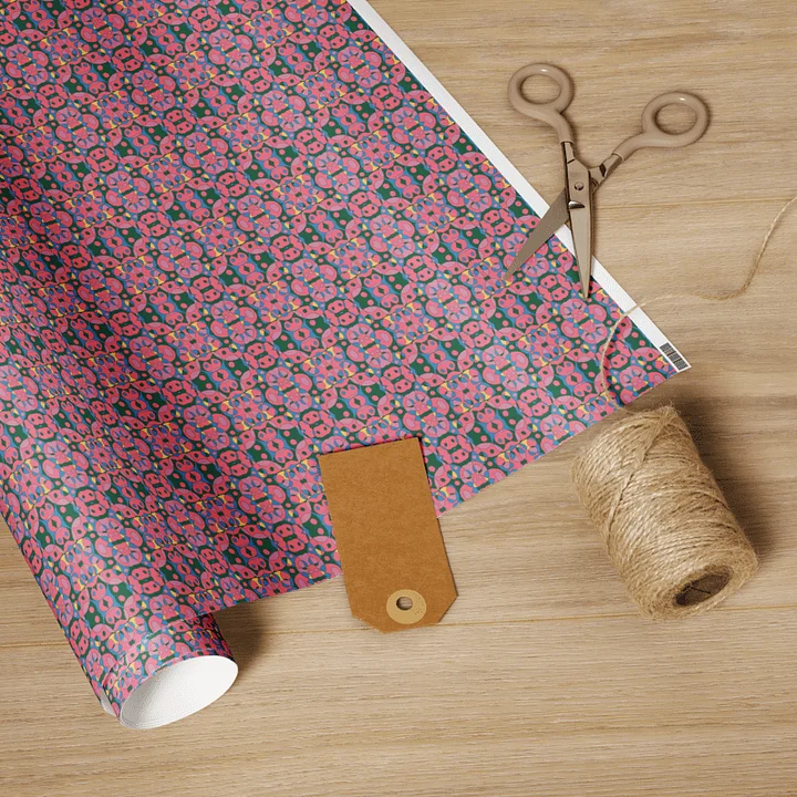 Frosted Petals – Wrapping Paper product image (1)