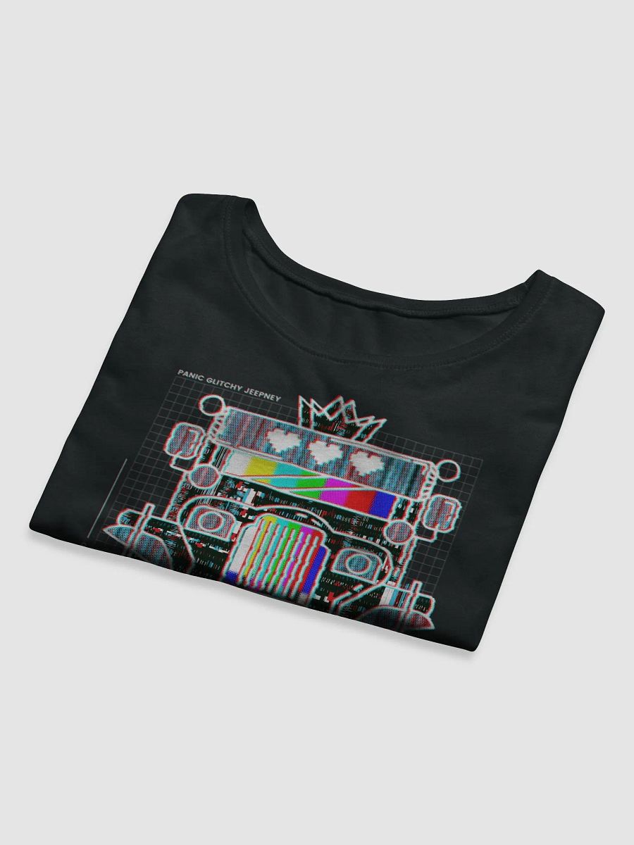 Panic Glitchy Jeepney Crop Tee product image (5)