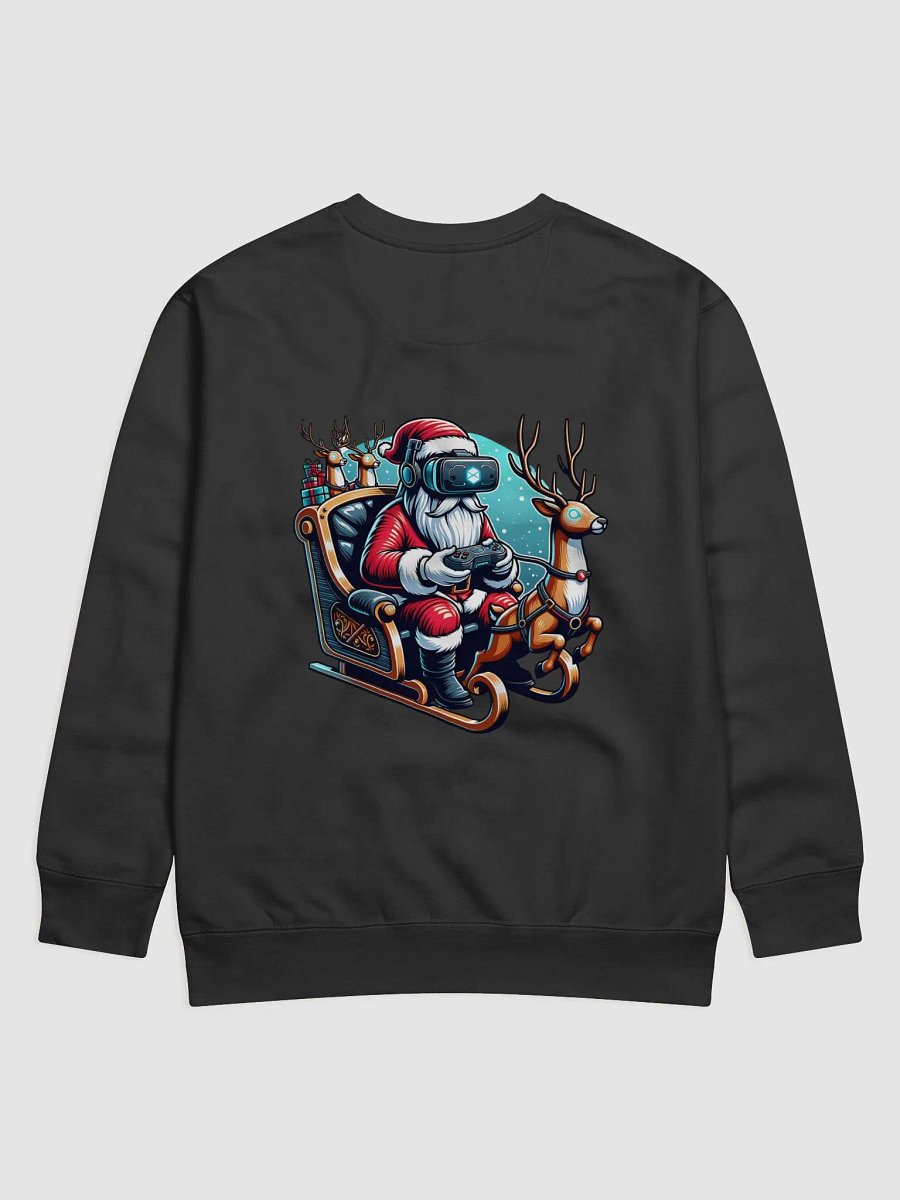 Long Sleeve Shirt with VR Santa Sleigh – Cyber Christmas Style product image (34)