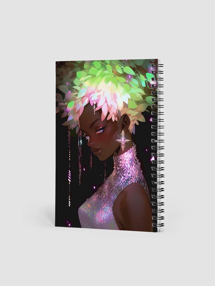 Luminous Petals Spiral Notebook product image (2)