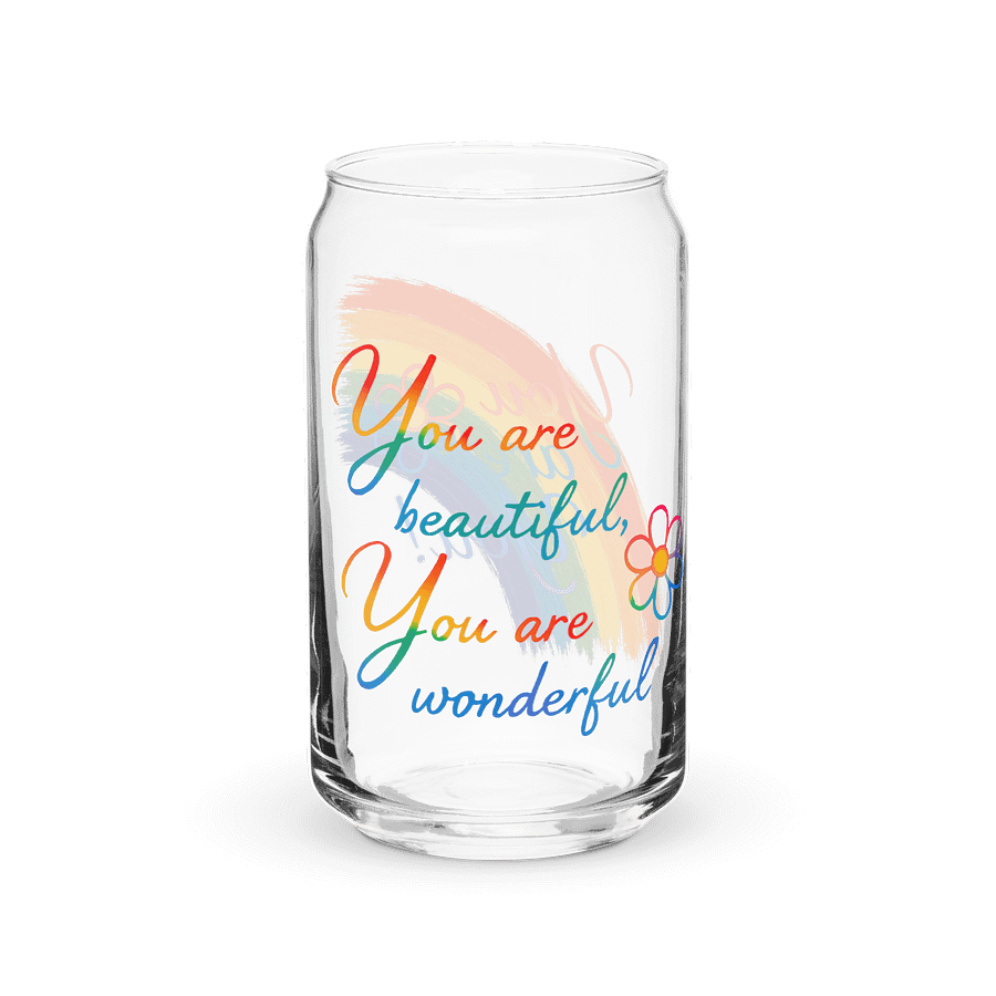 You Are You - Pride Affirmation Glass product image (3)