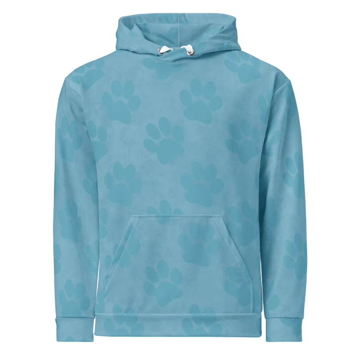 Pawsome Blue All-Over Hoodie product image (1)