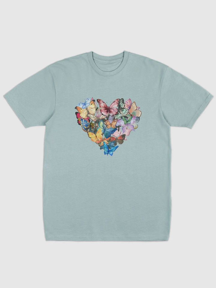 Watercolor Butterfly Valentine's Day Heart product image (1)