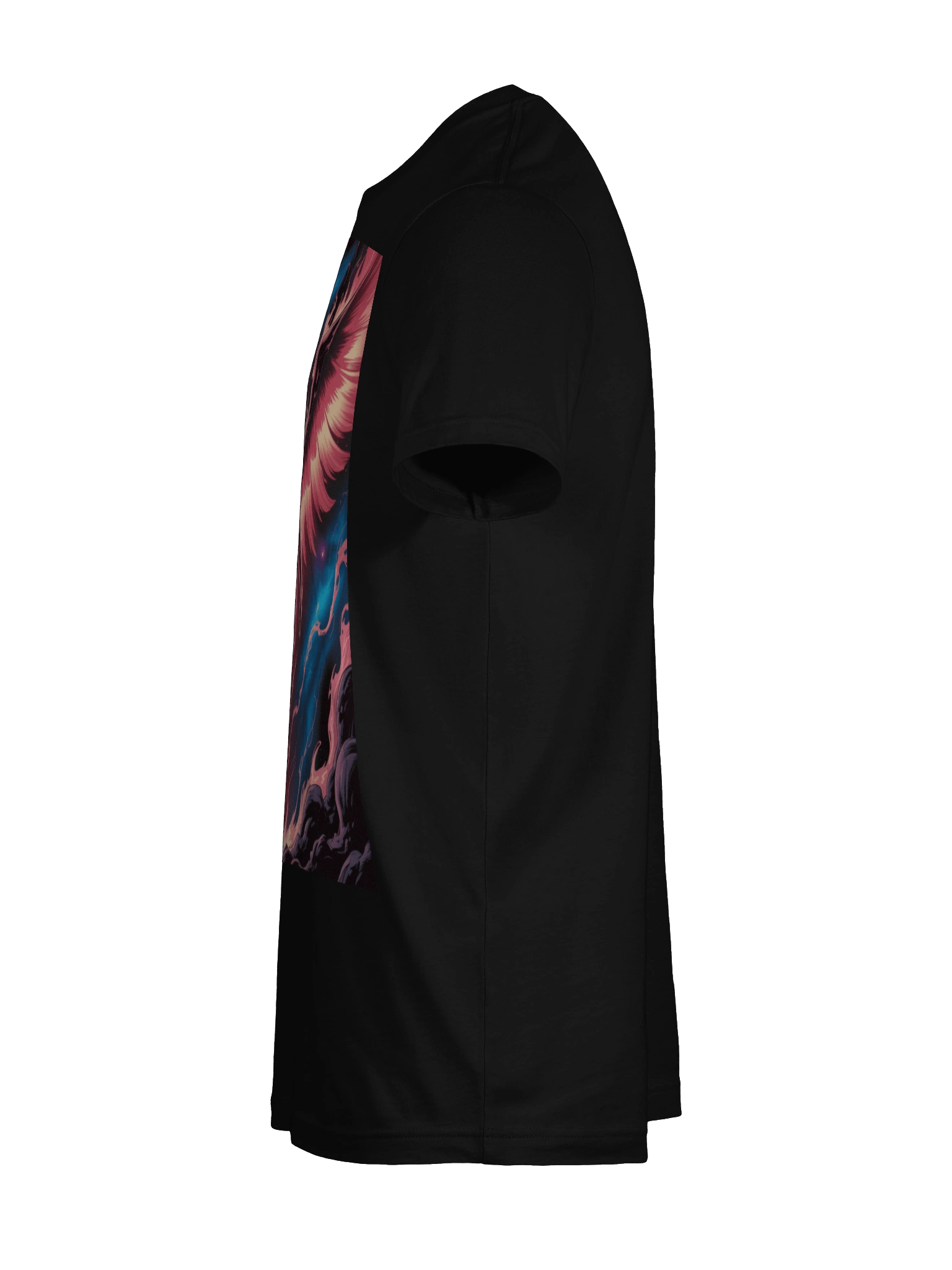 Dark Phoenix Flame Ascent Supersoft T-Shirt – Cosmic Inferno Veil product image (11)
