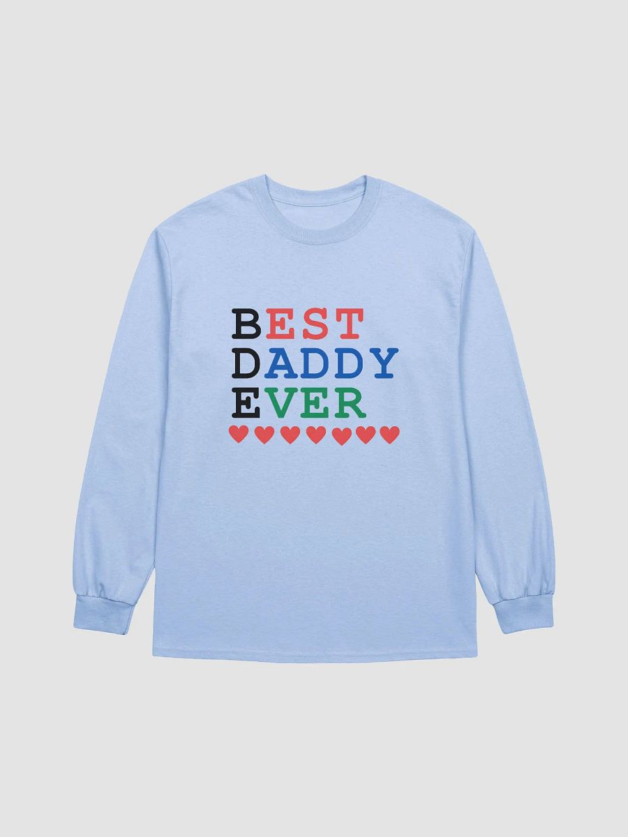 Best Daddy Ever Gildan Ultra Cotton Long Sleeve T-Shirt product image (1)