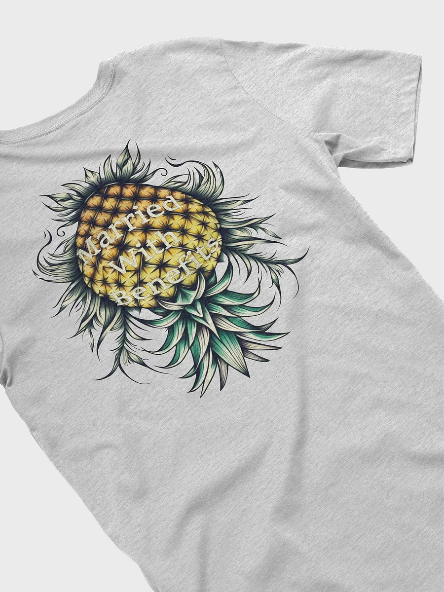 Married with benefits upside down pineapple back print tee product image (42)