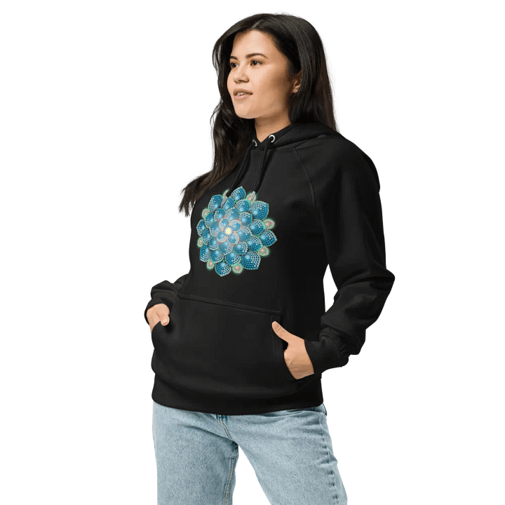 Summer Rain Mandala Unisex Eco Hoodie product image (1)
