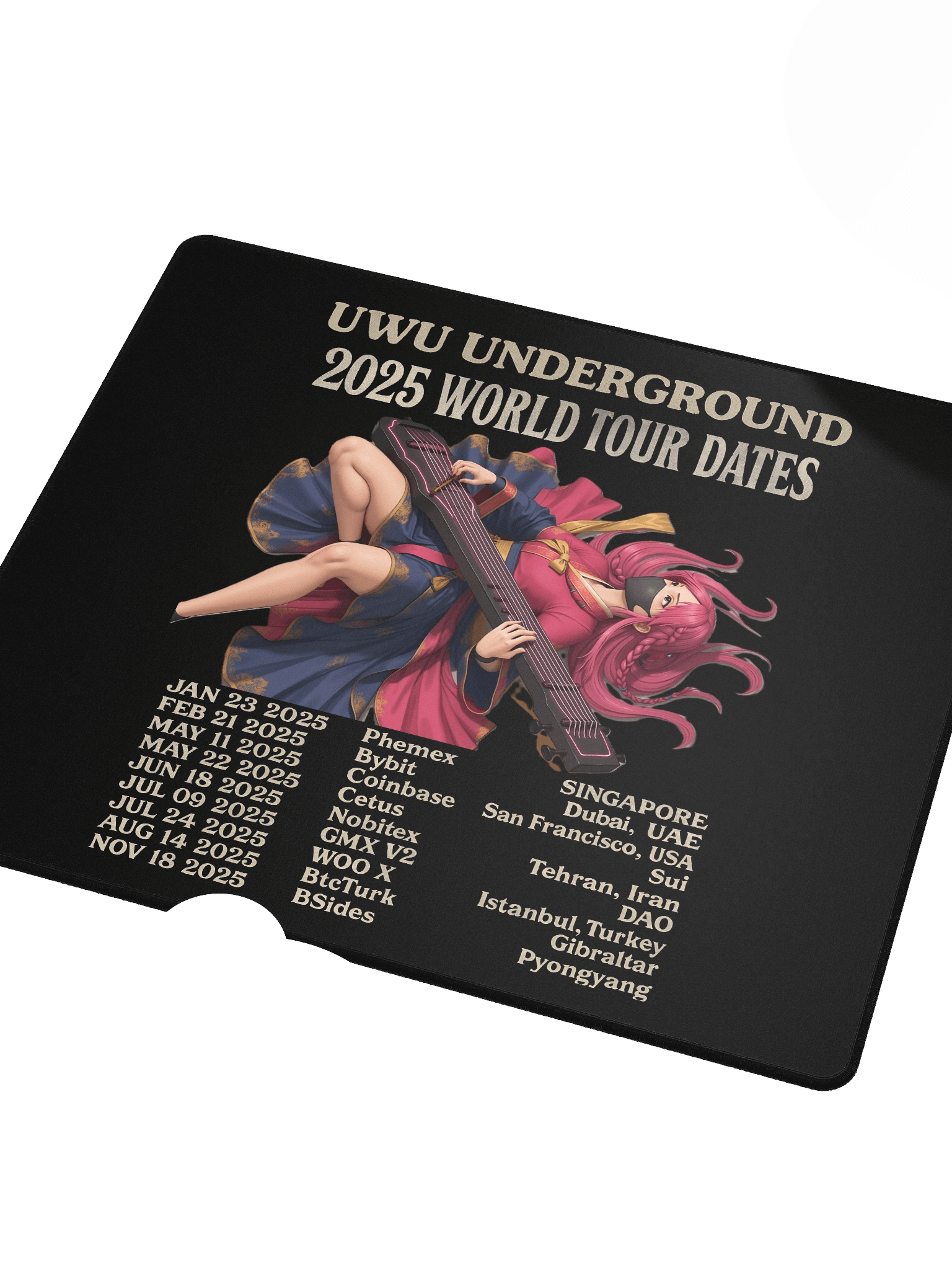 UwU World Tour - Yuki - Ltd Edition - 2025 - Mouse Pad 2 product image (3)