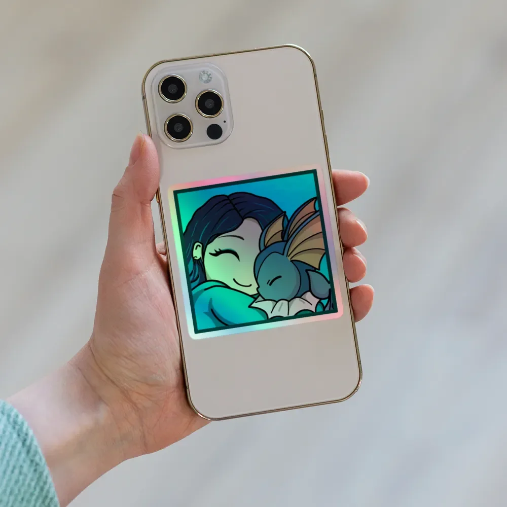 Light Hug Holo Sticker product image (8)