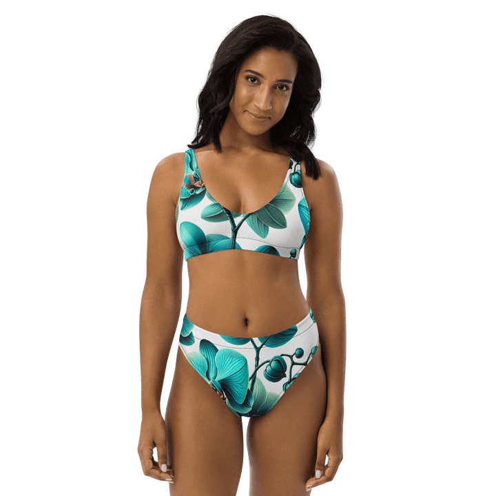 Serene Aqua Flora Bikini product image (1)
