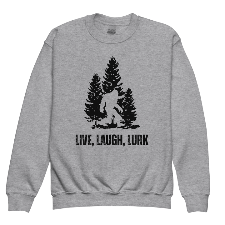Live, Laugh, Lurk Youth Sweatshirt product image (2)
