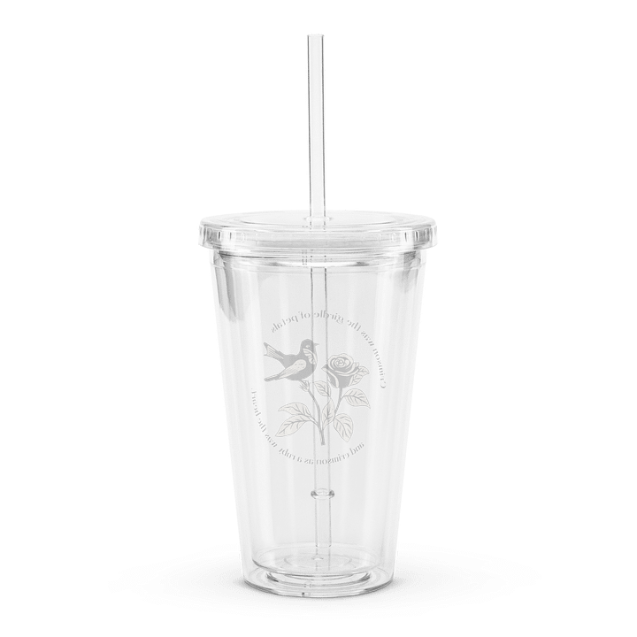The Nightingale and the Rose Plastic Tumbler product image (2)