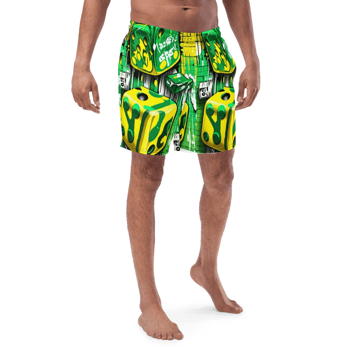 Graffiti Dice All-Over Swim Shorts product image (1)
