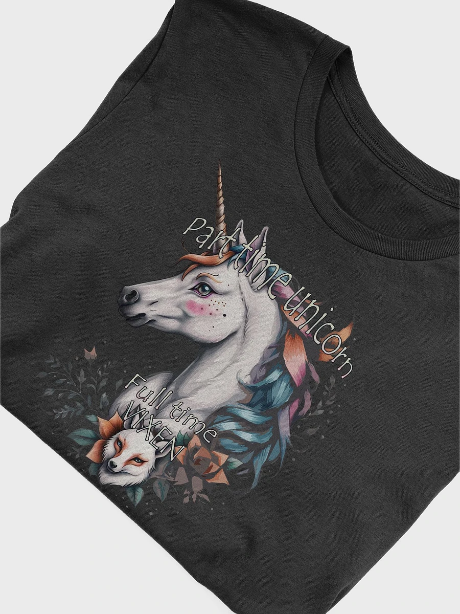 Part-Time Unicorn Full-Time Vixen Super Soft T-shirt product image (51)