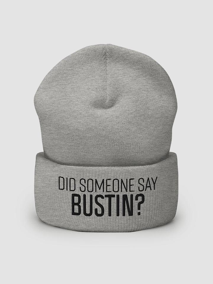 Did Someone Say Bustin? Cuffed Beanie product image (2)