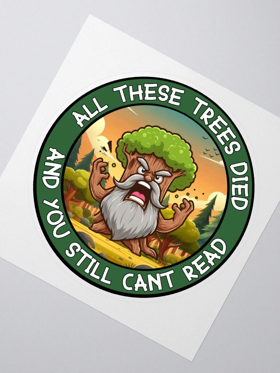 JAY - ANGRY TREE STICKER product image (6)