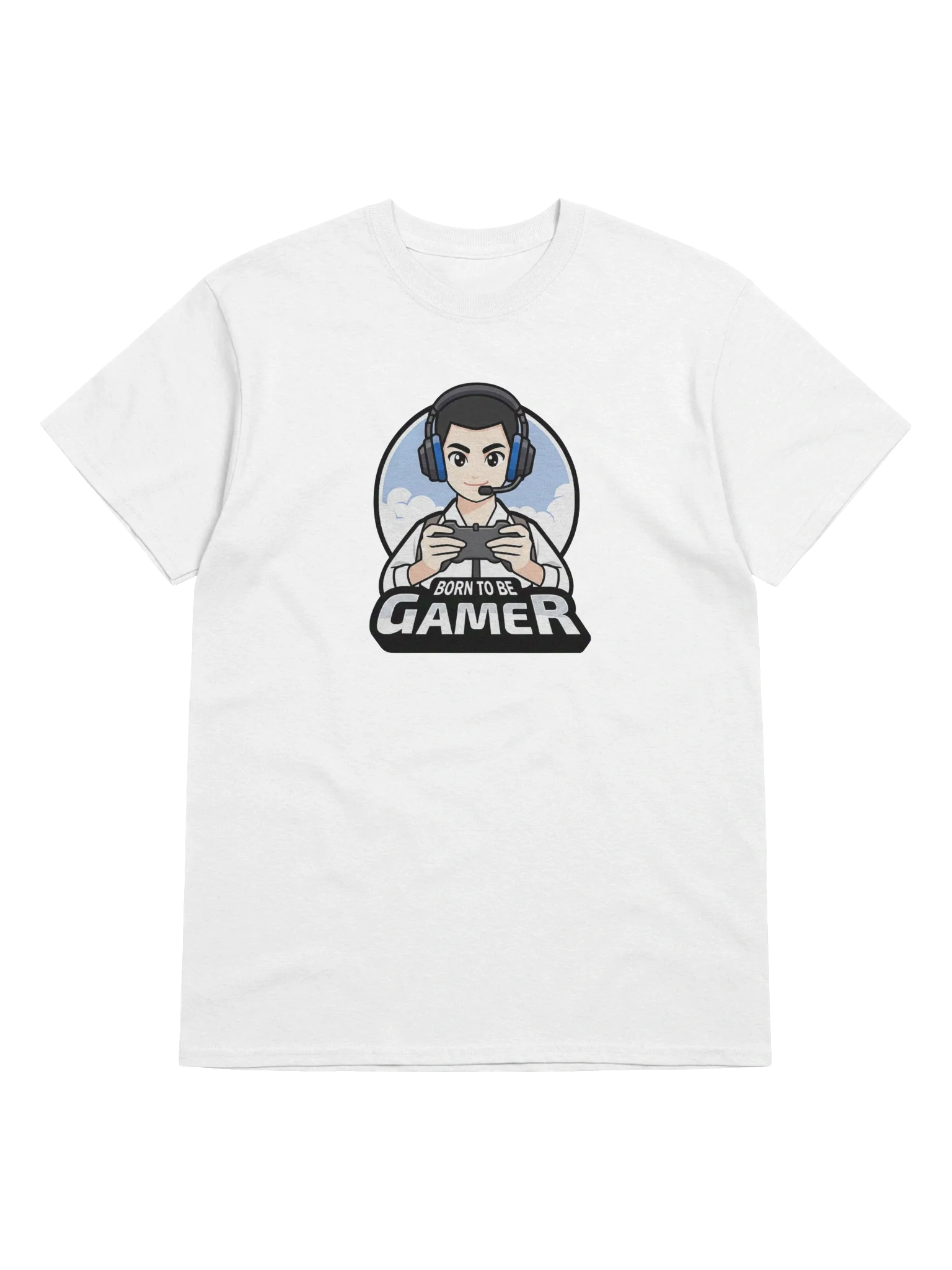 Born to Be Gamer” Heavyweight Unisex T-Shirt product image (1)