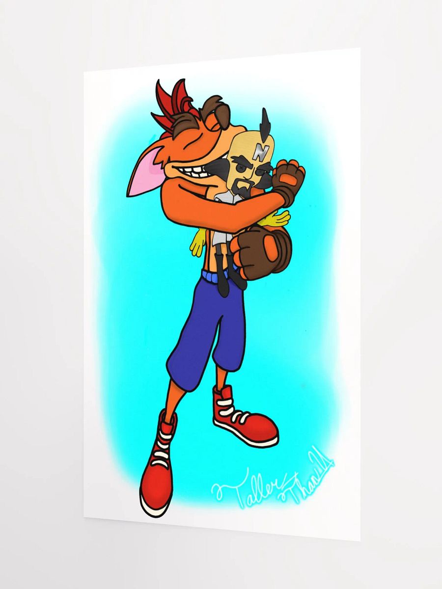 Matte Paper Crash Hug Poster product image (3)