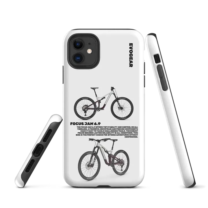 White Jam 6.9 iPhone Case product image (1)