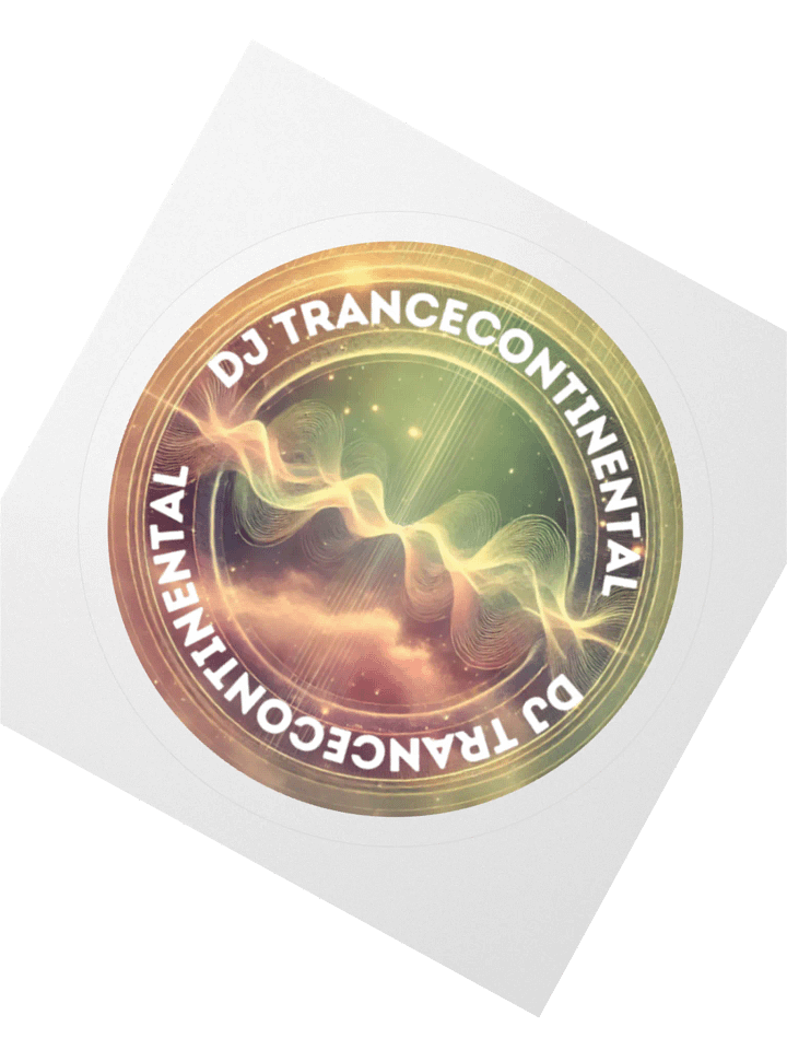 DJ Trancecontinental Logo Sticker product image (2)