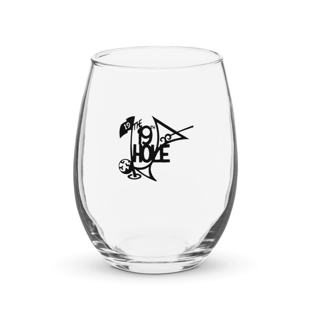 19Th Hole Wine Glass product image (1)