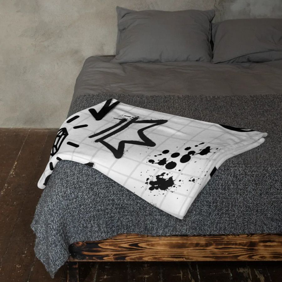 TheeMlle'N'Chill - All Over Print Blanket Throw product image (23)