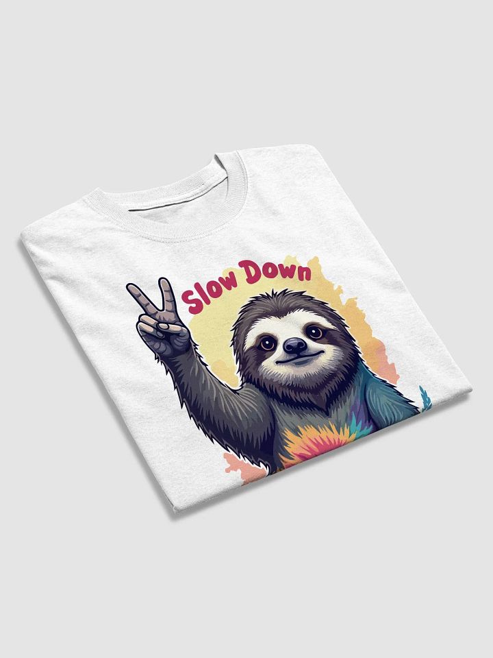 Chill Vibes Only Sloth T-Shirt product image (2)