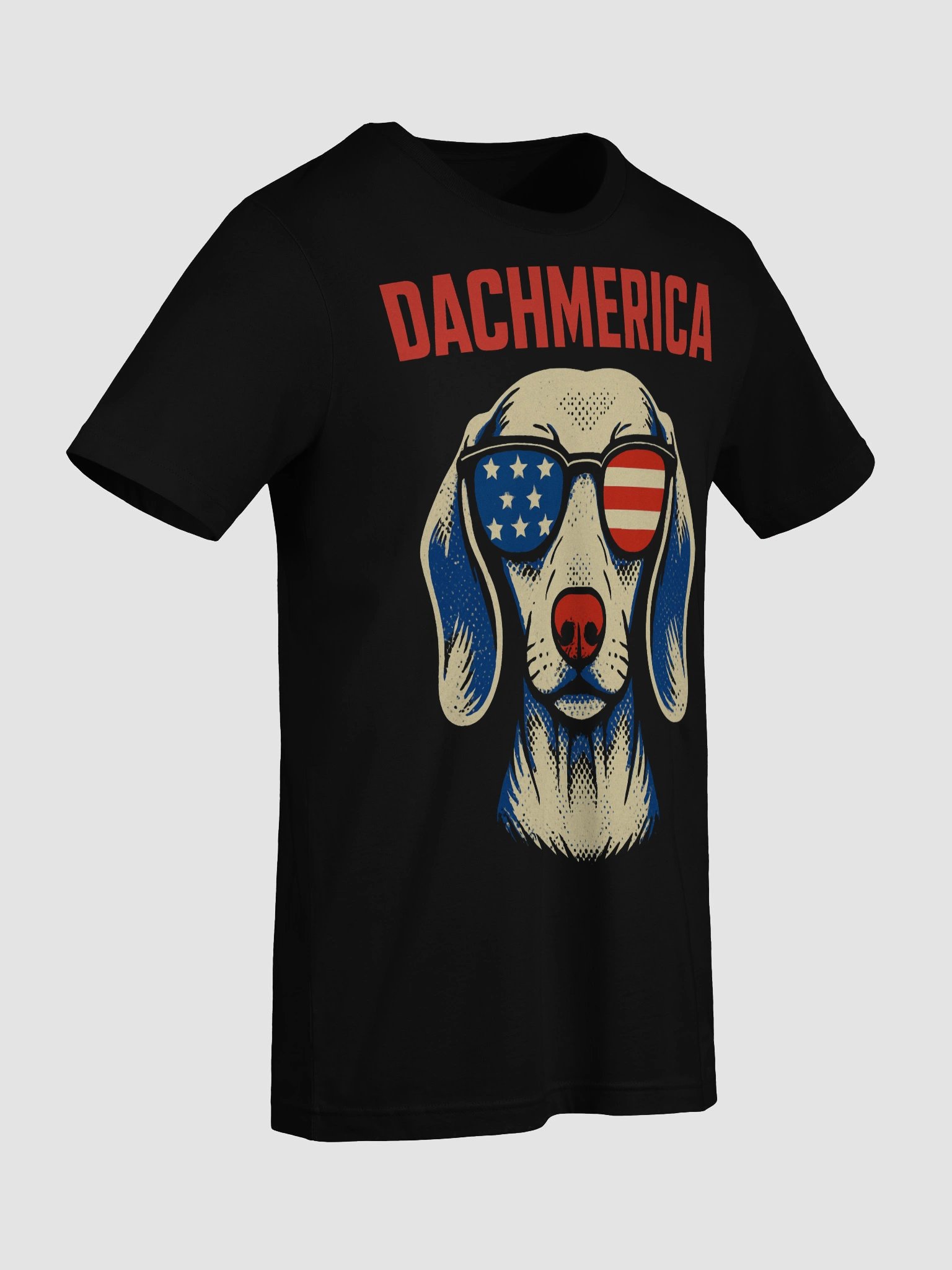 Dachmerica Patriotic Dachshund T-Shirt | Funny Dog Lover Tee product image (9)