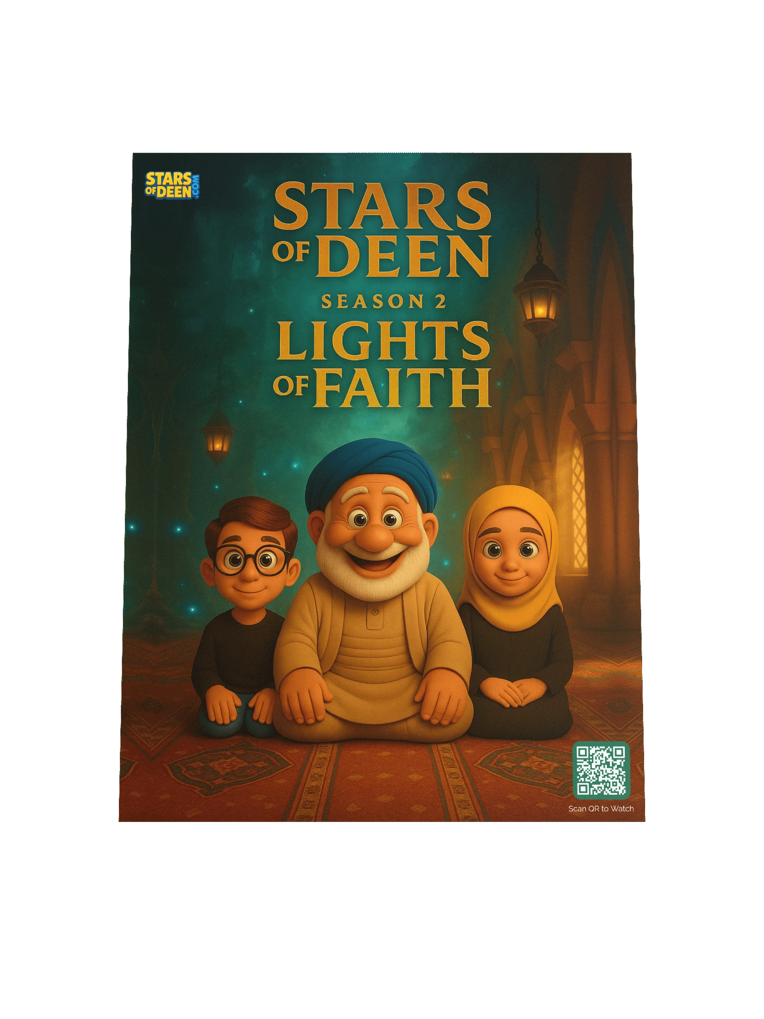 Official Poster | Stars of Deen: Season 2 | Lights of Faith product image (8)