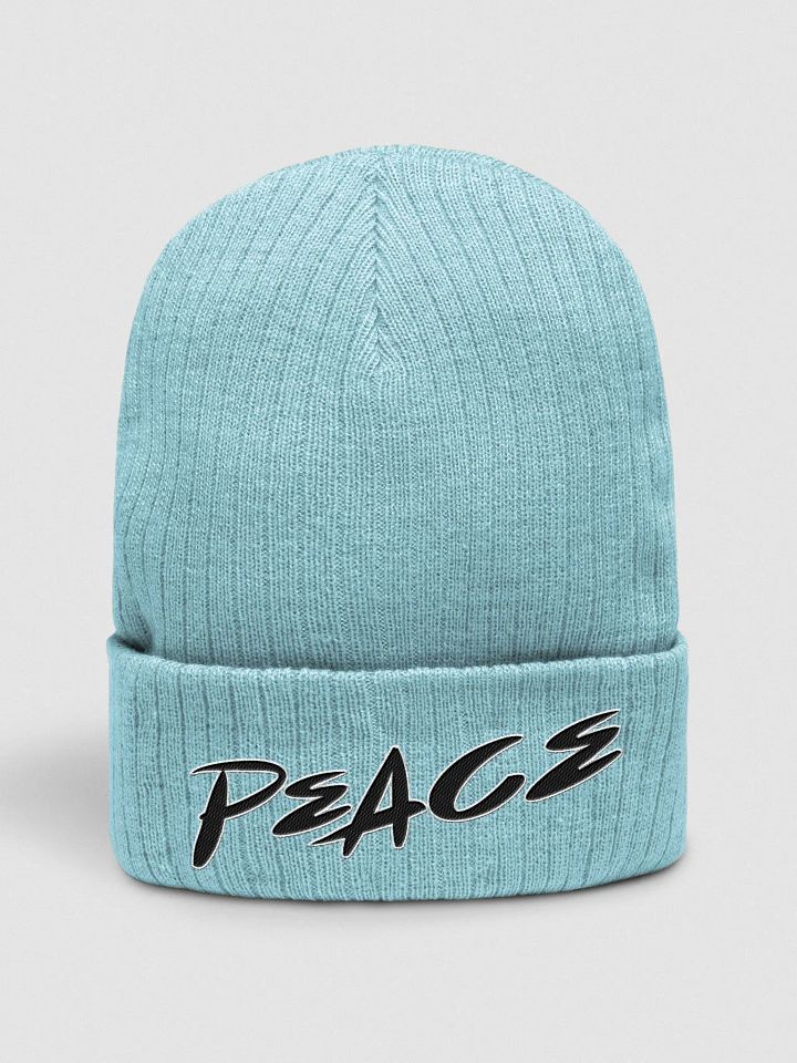 Peace - Keep It Simple - Atlantis Ribbed Knit Beanie product image (1)