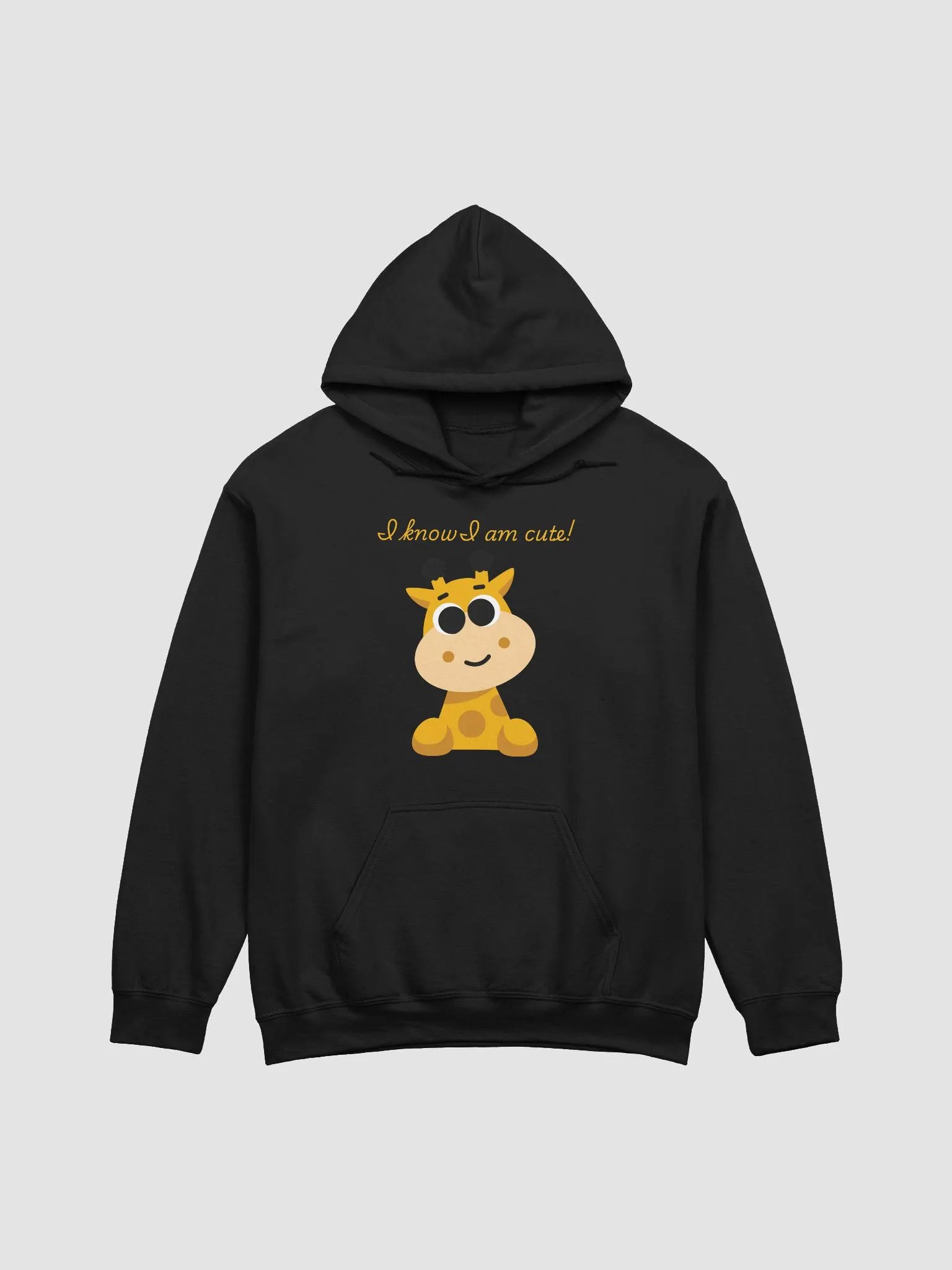 i am cute hoodie product image (1)