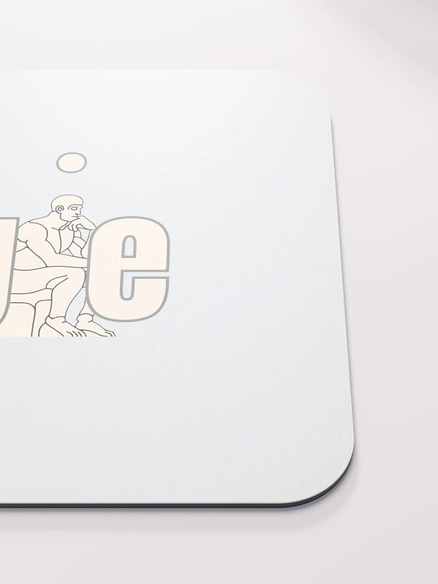 Contemplative Fogie Thinker Mouse Pad product image (5)
