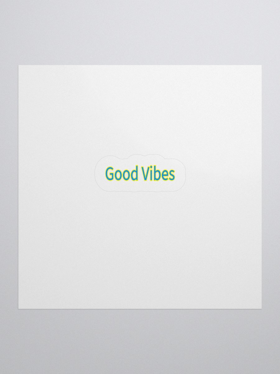 Good Vibes Sticker. product image (1)