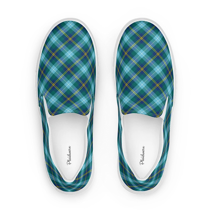 Porteous Tartan Men's Slip-On Shoes product image (1)