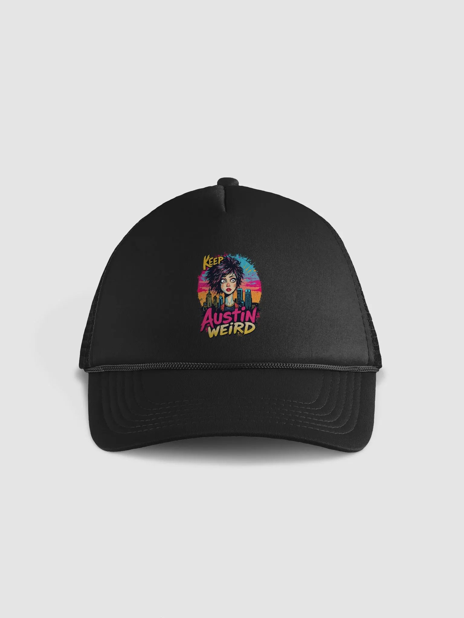Keep Austin Weird Trucker Hat product image (2)