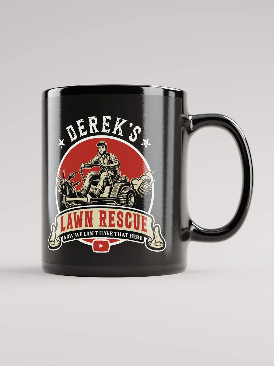 "We Can't Have No Coffee Here" Black Ceramic Mug product image (1)