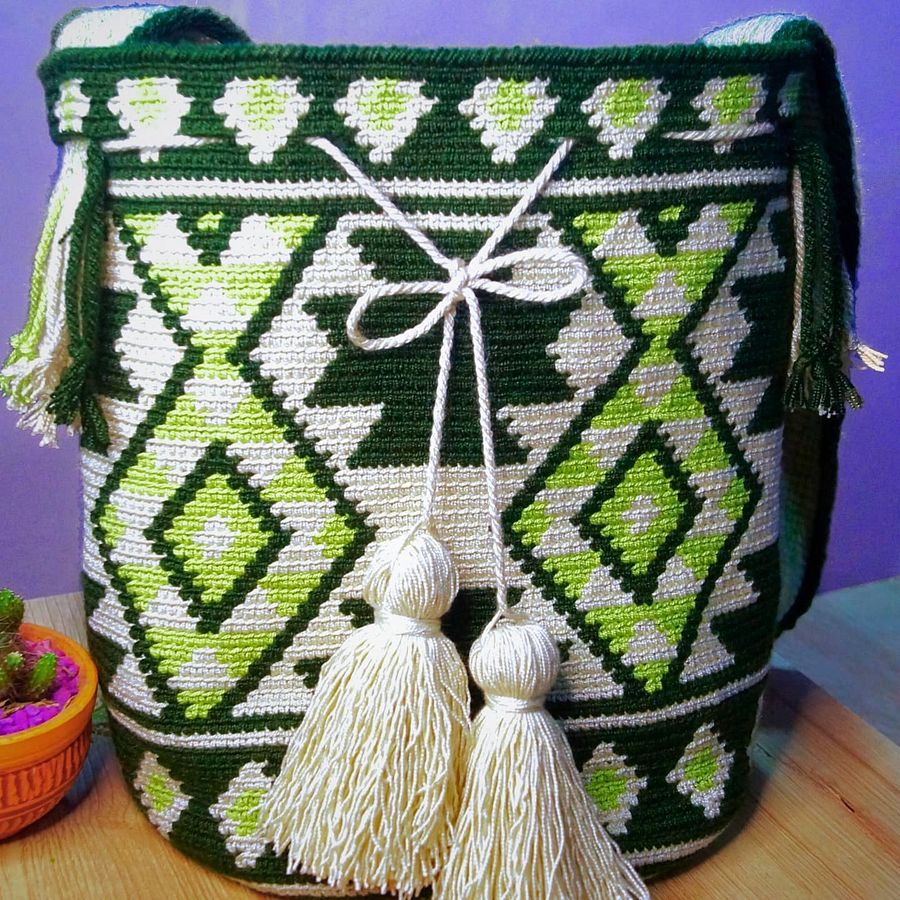 Patrón Mochila Wayuu Allyson a Crochet product image (1)