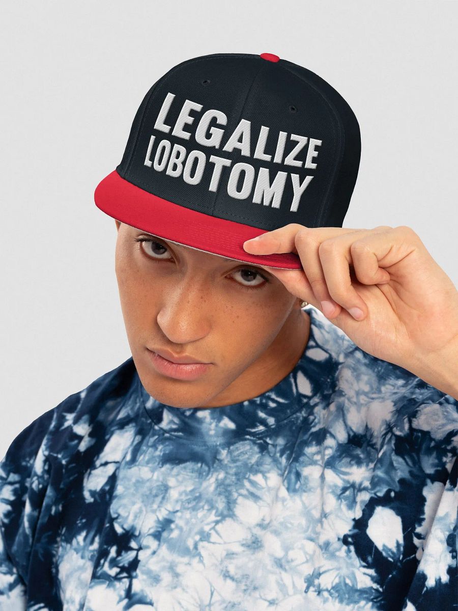 'Legalize Lobotomy' Embroidered Cap product image (5)