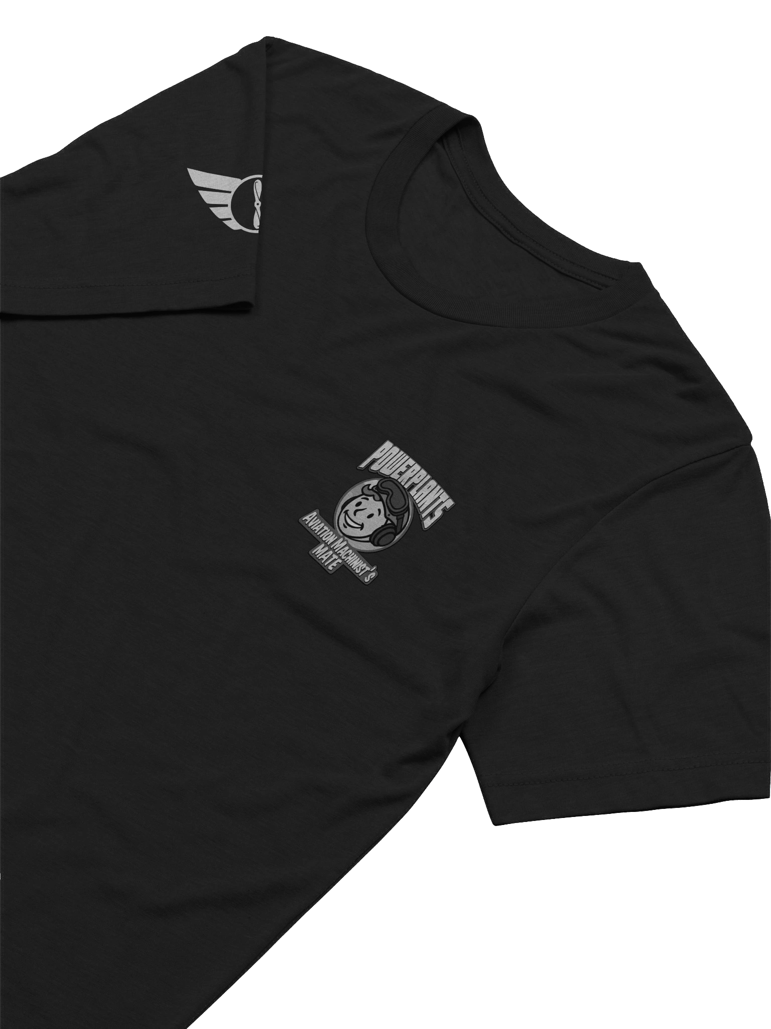"POWERPLANTS: Puff!" B/W SuperSoft Shirt product image (4)