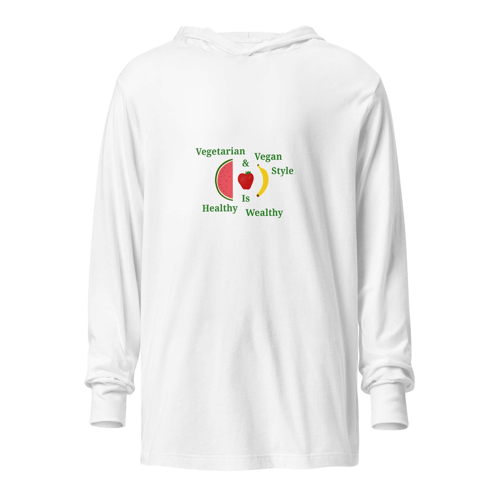 Fruitful Vegan Vibes Hooded Tee product image (1)