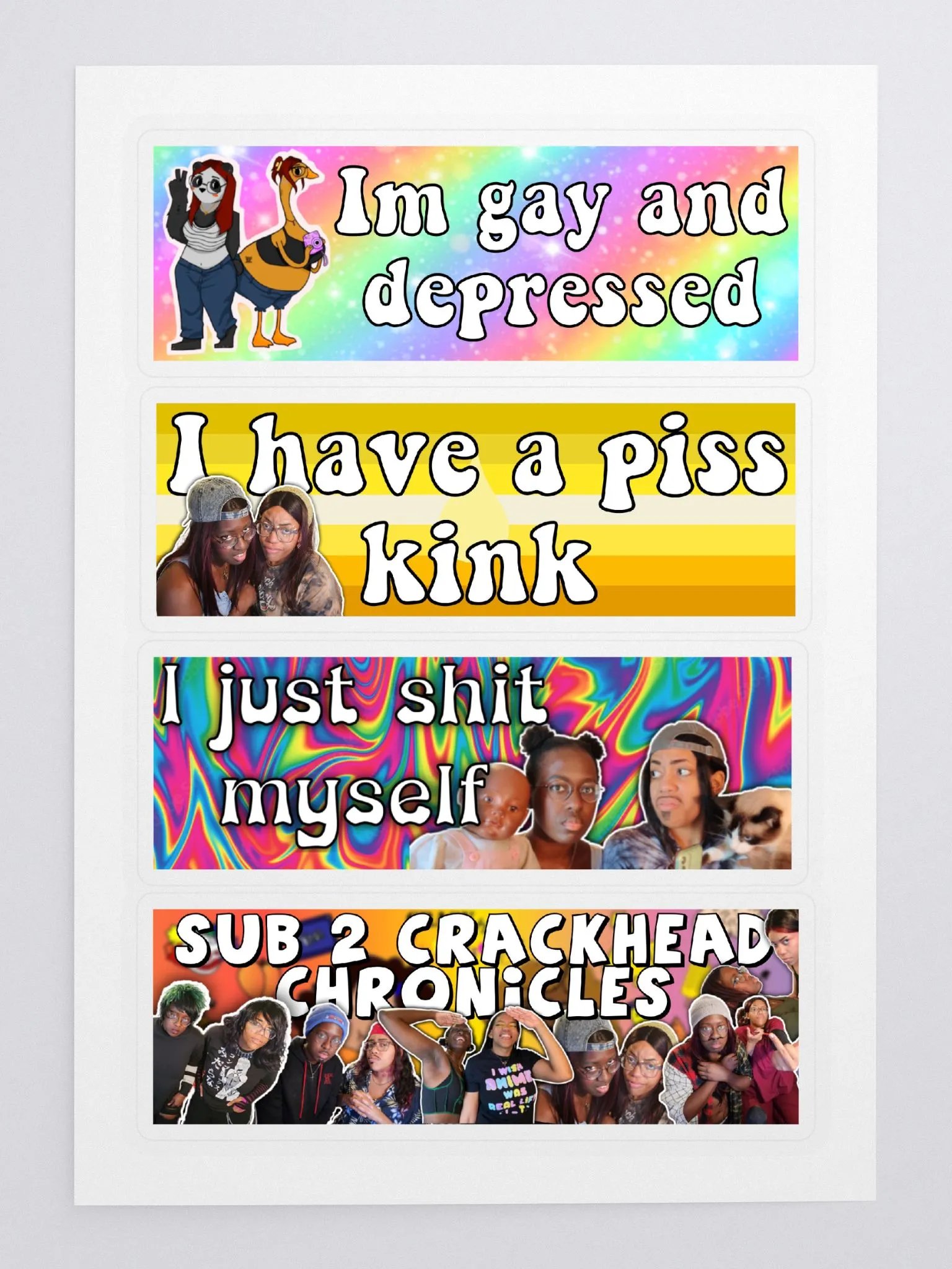 THE CRACKIE STICKER SHEET product image (3)