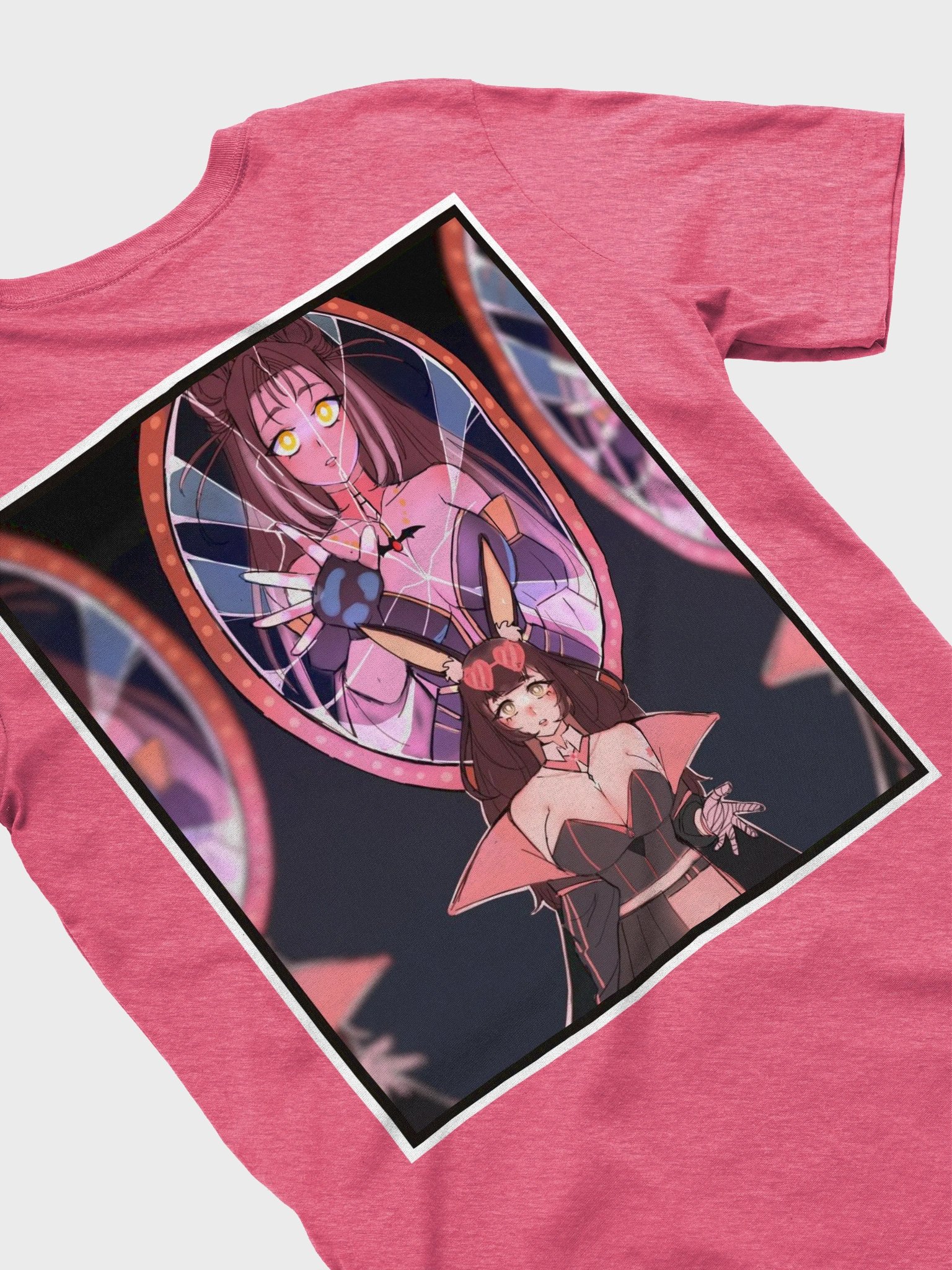 ~PINK~ Broken Looking Glass (Duel Design) Tee product image (17)
